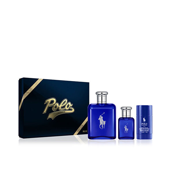 Ralph Lauren Polo Blue Case 3 Pcs