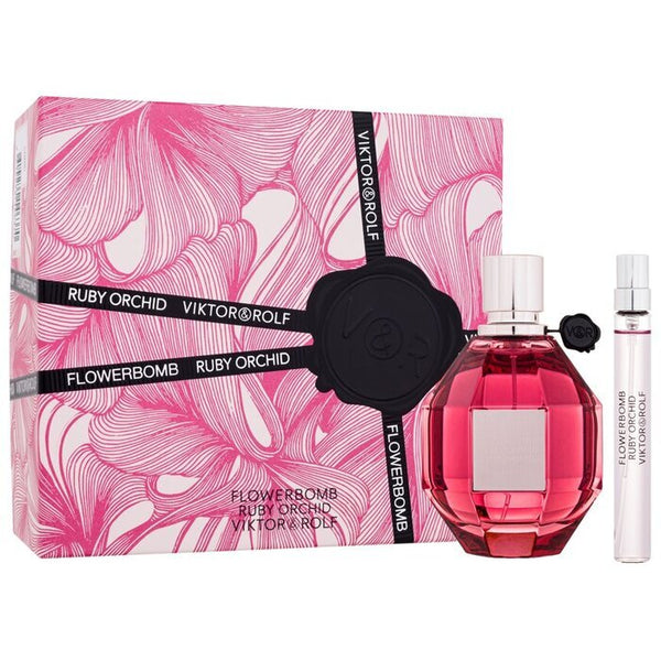 Viktor & Rolf Flower Bomb Ruby Orchid Woman Set Eau De Parfum & Eau De Parfum 10ml 100ml