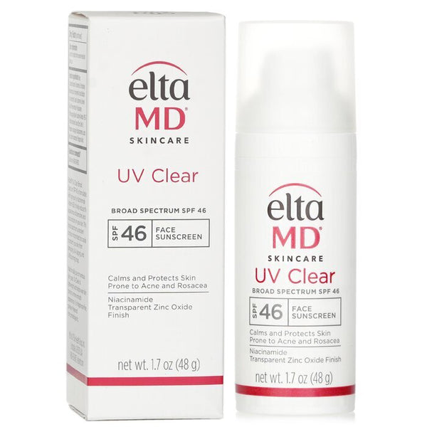 EltaMD UV Clear Facial Sunscreen SPF 46 - For Skin Types Prone To Acne, Rosacea & Hyperpigmentation 48g/1.7oz