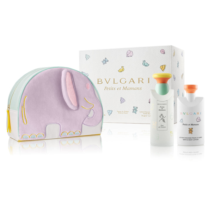 Bvlgari Petits Et Mamans Woman Set Eau De Toilette & Bl 75ml & Toiletry Pouch 100ml