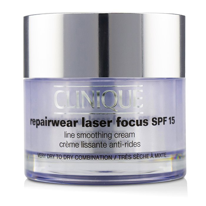 Clinique Repairwear Laser Focus Line Smoothing Cream SPF 15 - Very Dry To Dry Combination 50ml/1.7oz