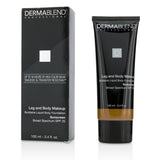 Dermablend Leg and Body Make Up Buildable Liquid Body Foundation Sunscreen Broad Spectrum SPF 25 - #Deep Golden 70W  100ml/3.4oz