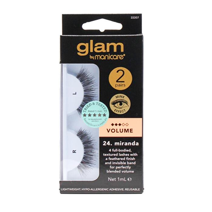 MANICARE Manicare Glam Lash Volume Mink Effect Miranda 2 Pairs 3 pieces