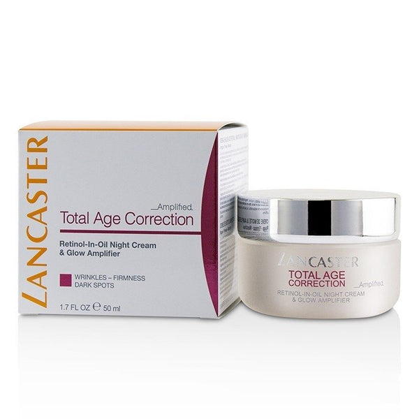 Lancaster Total Age Correction Amplified - Retinol-In-Oil Night Cream & Glow Amplifier 50ml/1.7oz