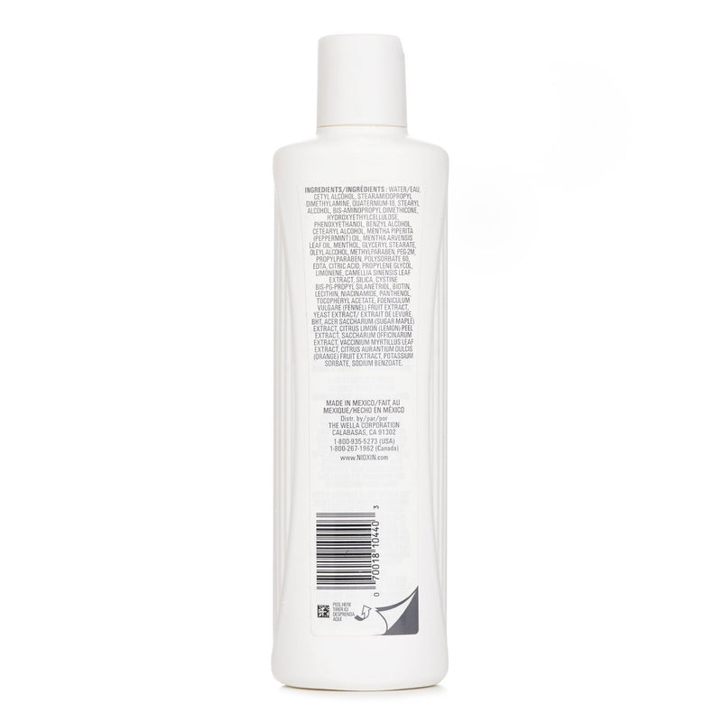 Nioxin Density System 3 Scalp Therapy Conditioner (Colored Hair, Light Thinning, Color Safe) (Random Packaging)  300ml/10.1oz