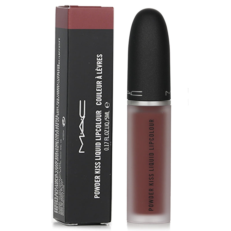 MAC Powder Kiss Liquid Lipcolour - # 997 Over The Taupe  5ml/0.17oz