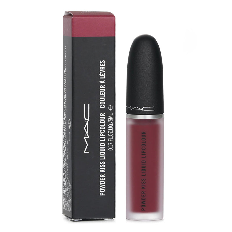MAC Powder Kiss Liquid Lipcolour - # 977 Fashion Emergency  5ml/0.17oz
