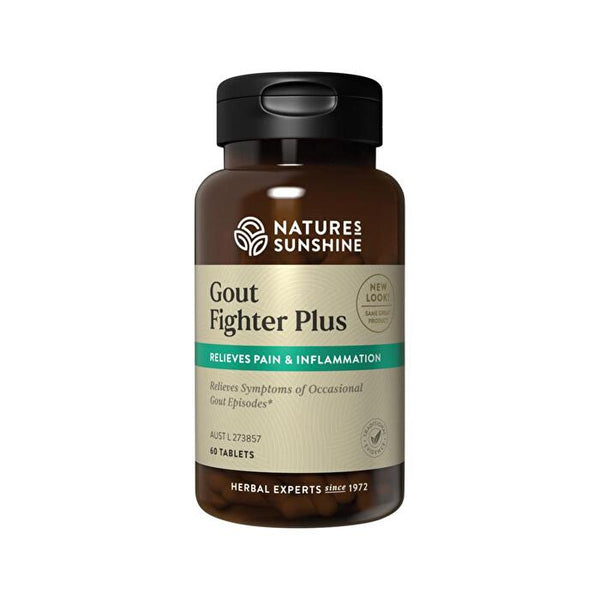 Nature's Sunshine Products Pty Natures Sunshine Gout Fighter Plus Tab Bottle