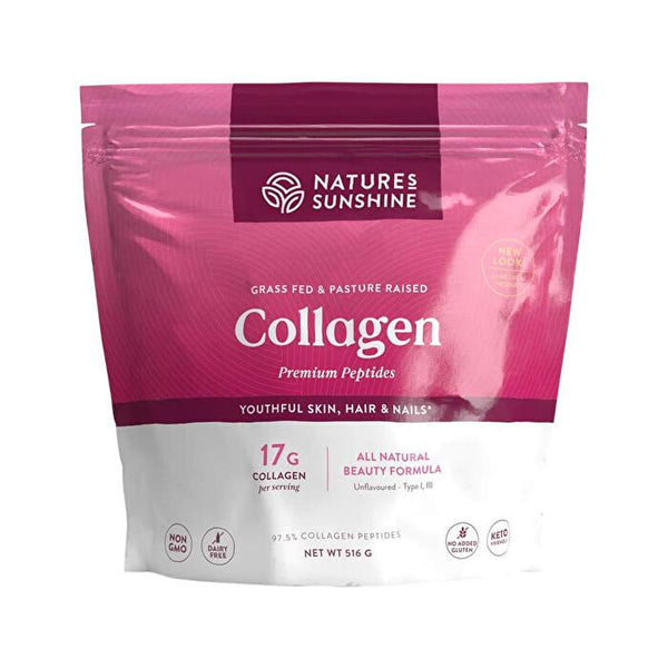 Nature's Sunshine Products Pty Natures Sunshine Collagen Premium Peptides Powder 516gm