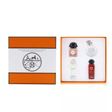 Hermes Miniature Coffret: Twilly D'Hermes, Un Jardin Sur Le Nil, Eau De Rhubarbe Ecarlate, Eau Des Merveilles 4x 7.5ml/0.25oz