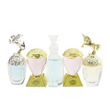Anna Sui Miniature Coffret: Fantasia EDT + Fantasia Mermaid EDT + Sceret Wish EDT + 2x Sky EDT + Pouch 5pcs+Pouch 5ml