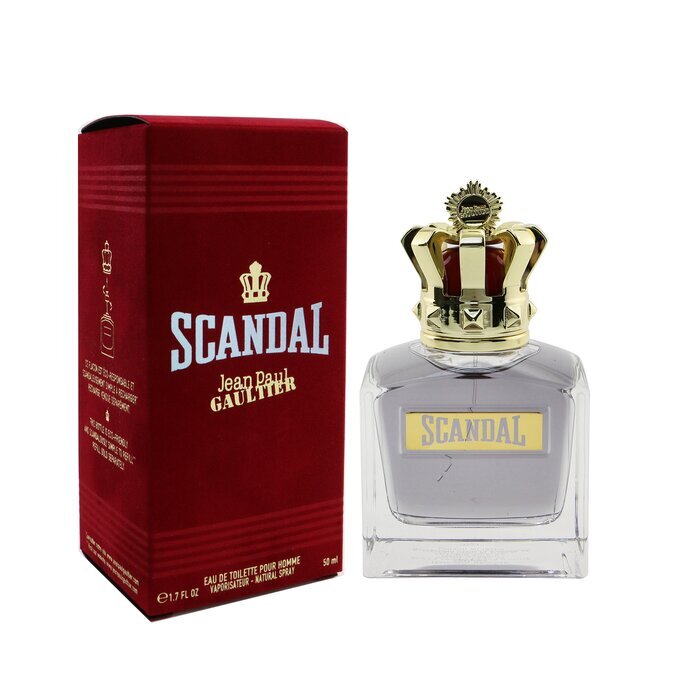 Jean Paul Gaultier Scandal Pour Homme Eau De Toilette Refillable Spray 50ml/1.7oz