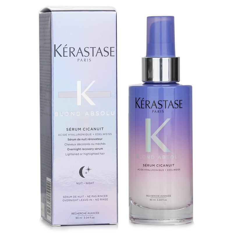 Kerastase Blond Absolu Serum Cicanuit Overnight Recovery Serum (Lightened or Highlighted Hair)  90ml/3.04oz