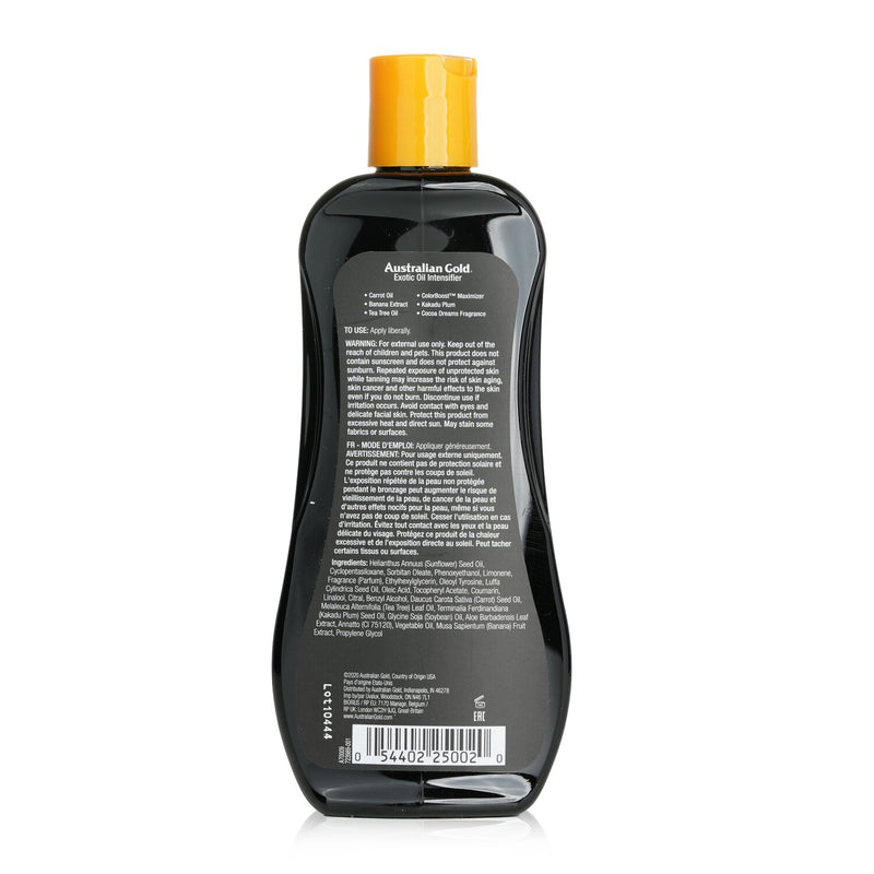 Australian Gold Dark Tanning Exotic Oil Intensifier  237ml/8oz