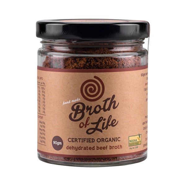 Broth Of Life Org Dehydrated Beef Broth 90g