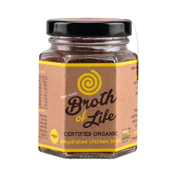 Broth Of Life Org Dehydrated Chicken Broth 45g