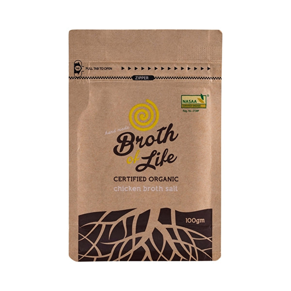 Broth Of Life Org Chicken Broth Salt 100g