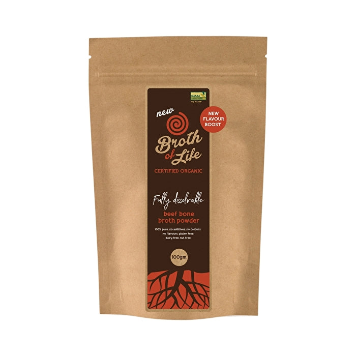 Broth Of Life Org Freeze Dried Beef Bone Broth Powder 100g