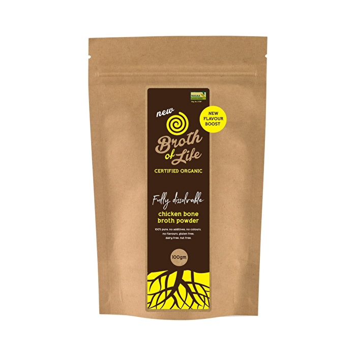 Broth Of Life Org Freeze Dried Chicken Bone Broth Powder 100g
