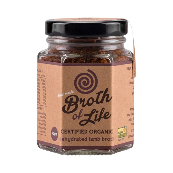 Broth Of Life Org Dehydrated Lamb Broth 45g