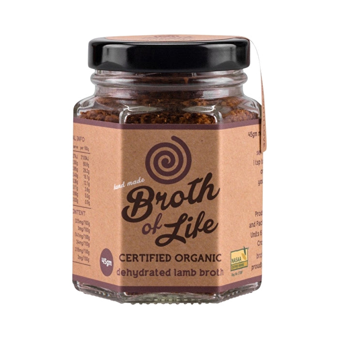 Broth Of Life Org Dehydrated Lamb Broth 45g