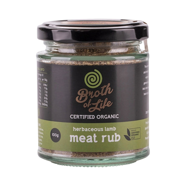 Broth Of Life Org Meat Rub Herbaceous Lamb 100g