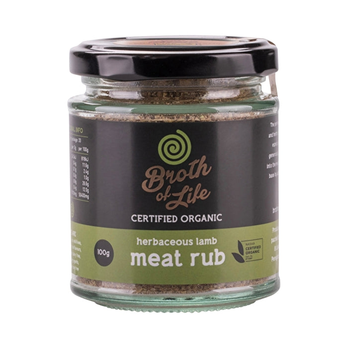 Broth Of Life Org Meat Rub Herbaceous Lamb 100g