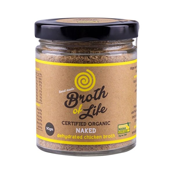 Broth Of Life Org Dehydrated Chicken Broth Naked 90g