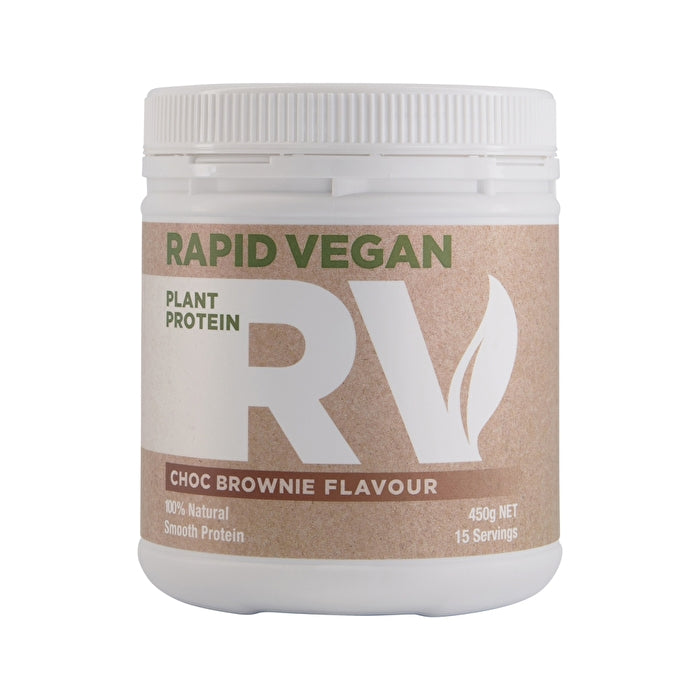 Rapid Supplements Pty Ltd Rapid Vegan Plant Protein Choc Brownie 450g