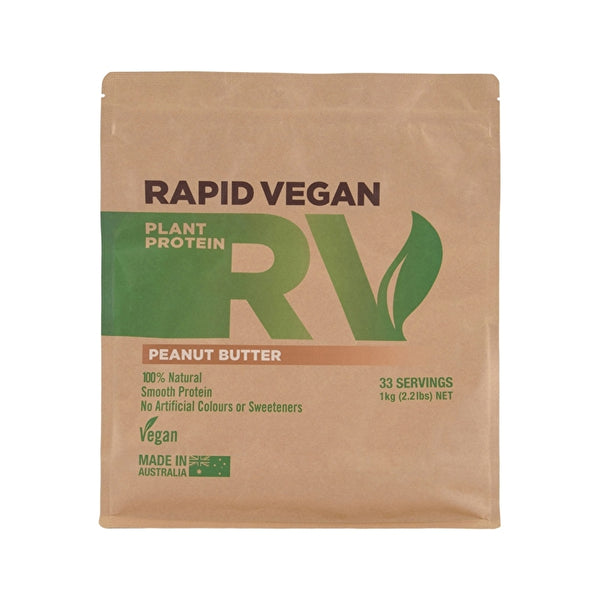 Rapid Supplements Pty Ltd Rapid Vegan Plant Protein Banana 1kg