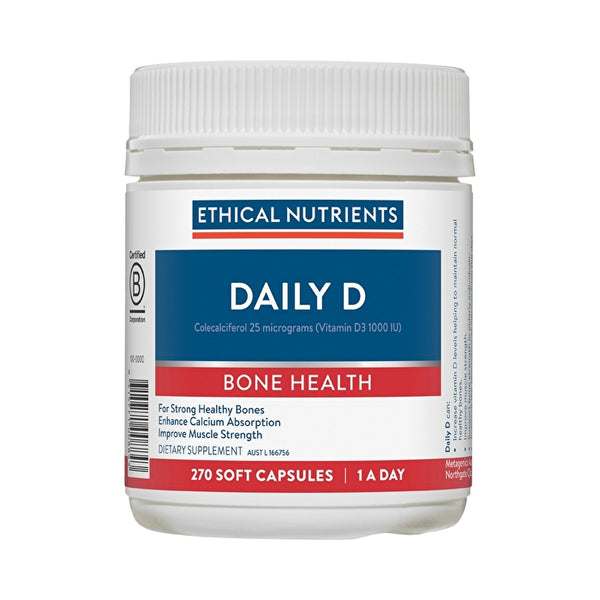 Metagenics Ethical Nutrients Daily D 270c