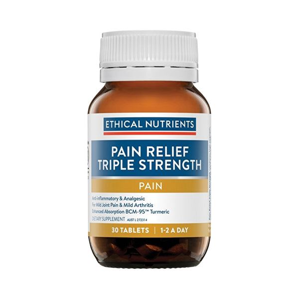 Metagenics Ethical Nutrients Pain Relief Triple Strength 30t