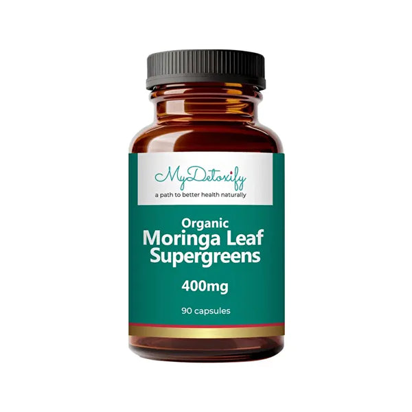 MyDetoxify Mydetoxify Moringa Leaf Supergreens 400mg 90c