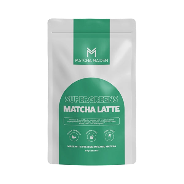 Matcha Maiden Supergreens Matcha Latte 150g