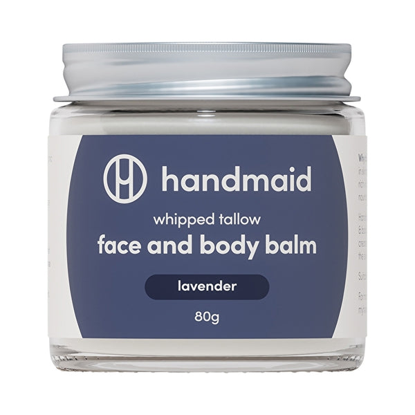 Handmaid Products Handmaid Whipped Tallow Face Body Balm Lavender 80g