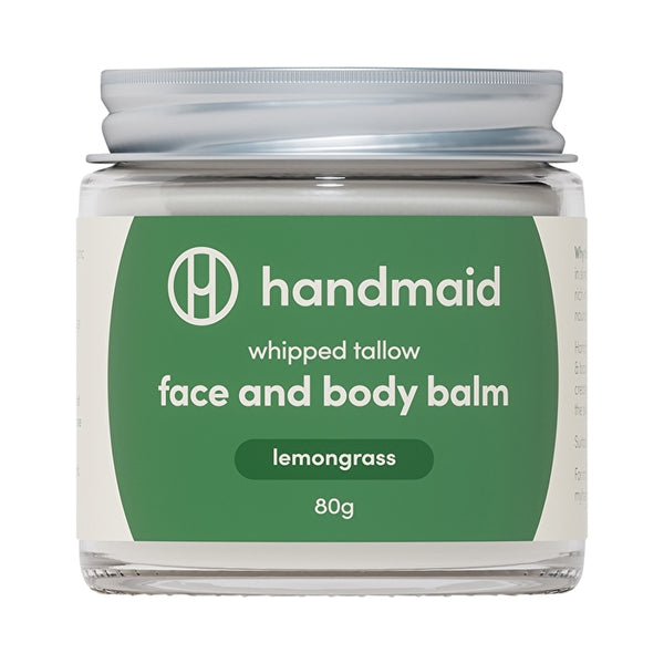 Handmaid Products Handmaid Whipped Tallow Face Body Balm Lemongrass 80g