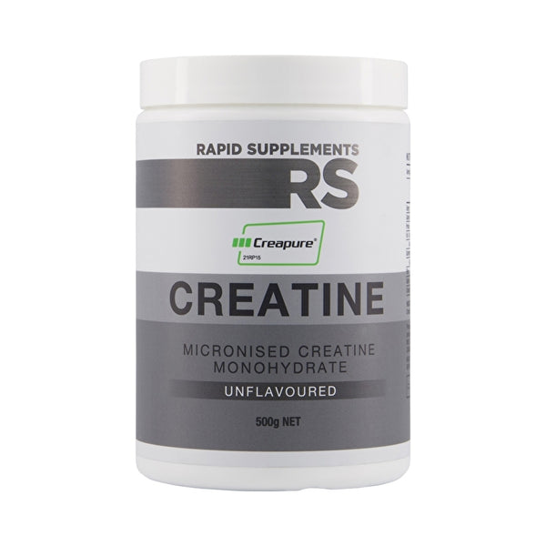 Rapid Supplements Pty Ltd Rapid Supplements Creapure Creatine Unflavoured 500g