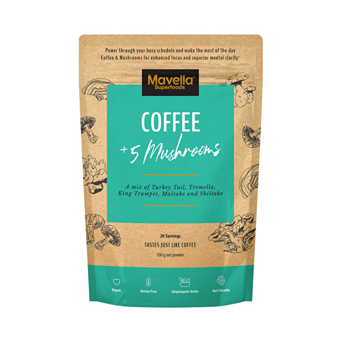 Mavella (kaola Karma) Mavella Superfoods Coffee Plus 5 Mushrooms 100g