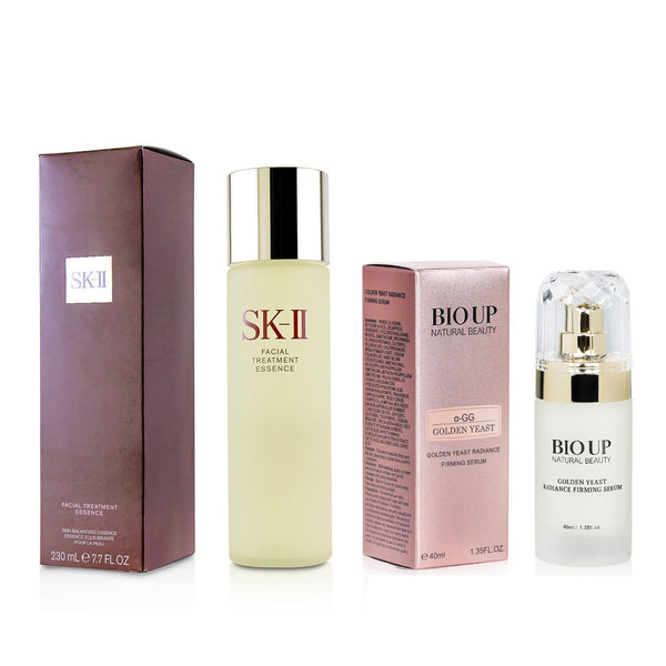 Natural Beauty SK II Facial Treatment Essence 230ml + Natural Beauty Yeast Radiance Firming Serum 40ml  2pcs