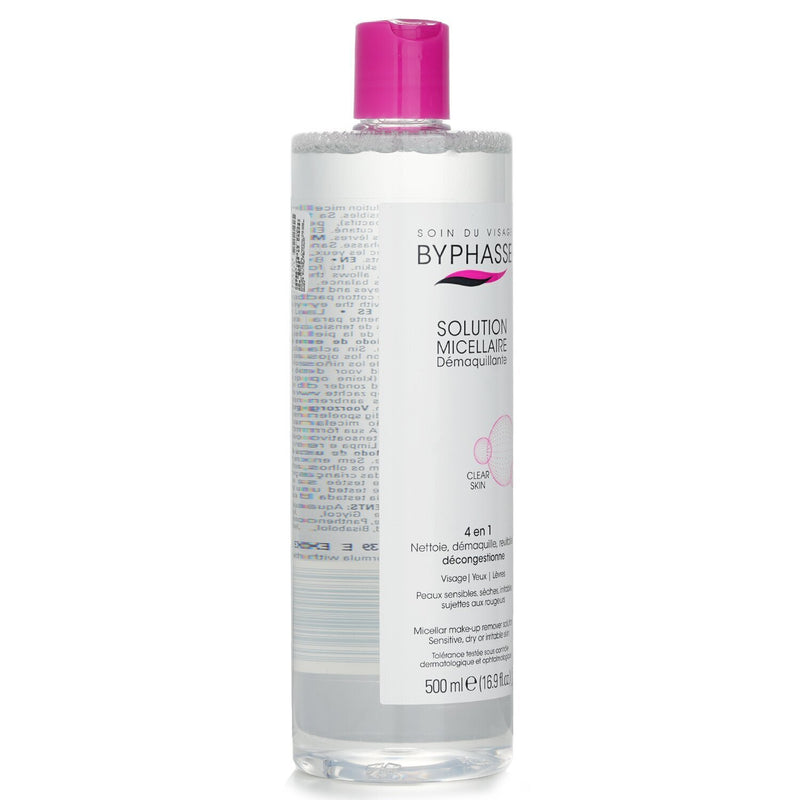 BYPHASSE Vegan Micellar Mu Remover Solution  500ml