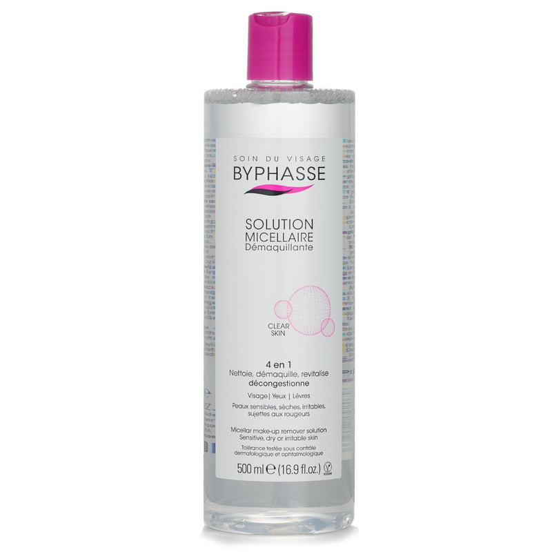 BYPHASSE Vegan Micellar Mu Remover Solution  500ml