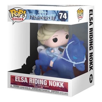 Funko POP! Ride Disney: Frozen II - Elsa Riding Nokk Toy Figures  21x17x14cm