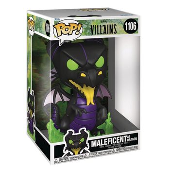 Funko POP Jumbo: Villains- Maleficent Dragon Toy Figures  21x33x21cm