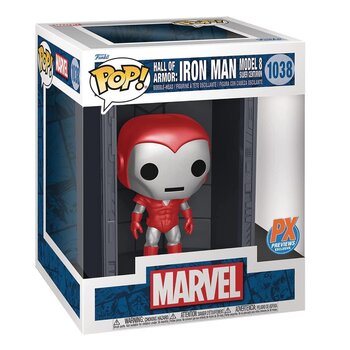 Funko POP! Deluxe: Marvel Ironman MK8 Silver Centurion Toy Figures  21x17x14cm