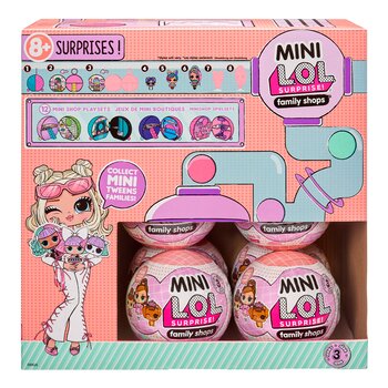 L.O.L. Surprise Mini Family  Doll Asst  10x10x10cm