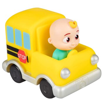 Cocomelon Mini Toy Vehicle - School Bus  9x6x7cm