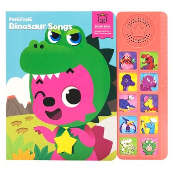 Pinkfong Babyshark - Dinosaur Songs Sound Book  2x23x21cm