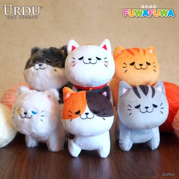 Urdu Urdu Fuwafuwa Part 6-cat - (Individual Blind Boxes)  11x13x9cm