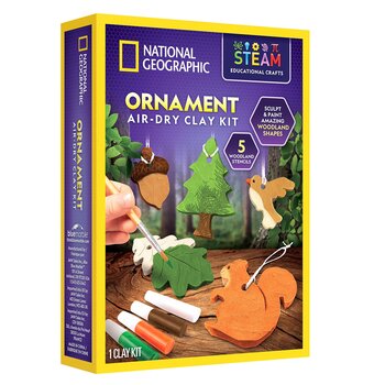 National Geographic Air -Dry Clay Pottery Craft kit  19x26x6cm