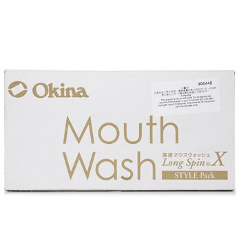 Okina Okina Mouthwash Long Spin-Mint(Blue) - 14ml x 100 Capsules  14ml x 100pcs